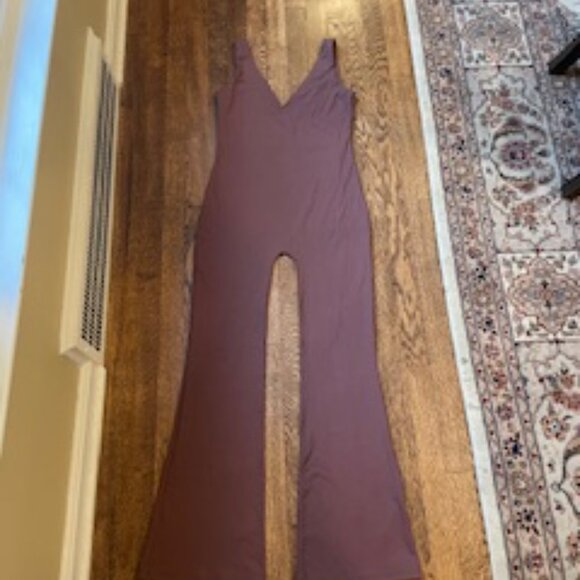 NWT Womens size L Coffee Colored Jumpsuit - Picture 4 of 6